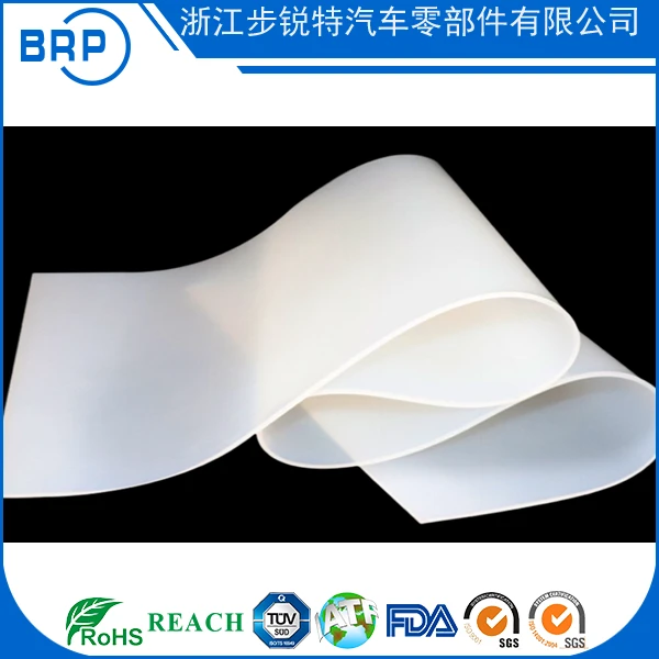 High Purity Silicone Solid Sheet Heat Resistant Colored Rubber Sheeting